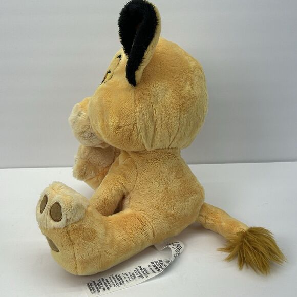Disney Parks Big Feet The Lion King Simba Plush 10" Soft Clean - Picture 4 of 8